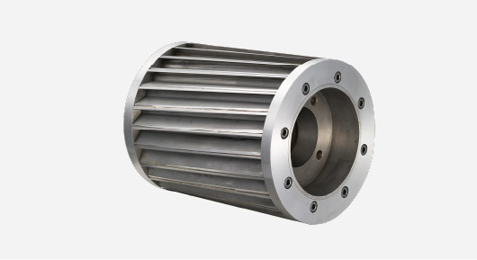 ペレタイザ-回転刃:固定刃